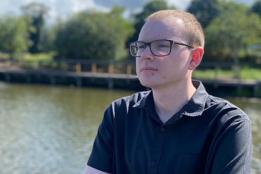 Ben with water behind him.