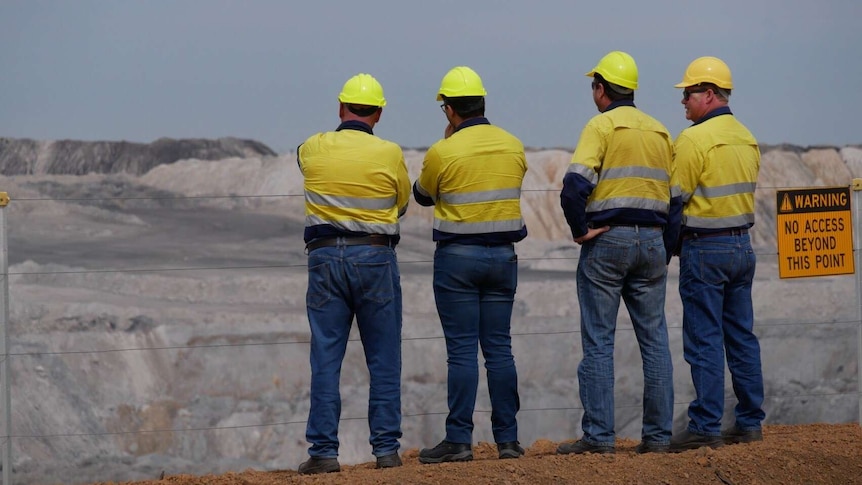 The local shire estimates a quarter of the 5,000 people employed in Collie work in the coal industry.