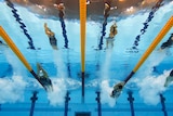 Judit Ignacio Sorribes, Mireia Belmonte Garcia, Natsumi Hoshi and Jessicah Schipper