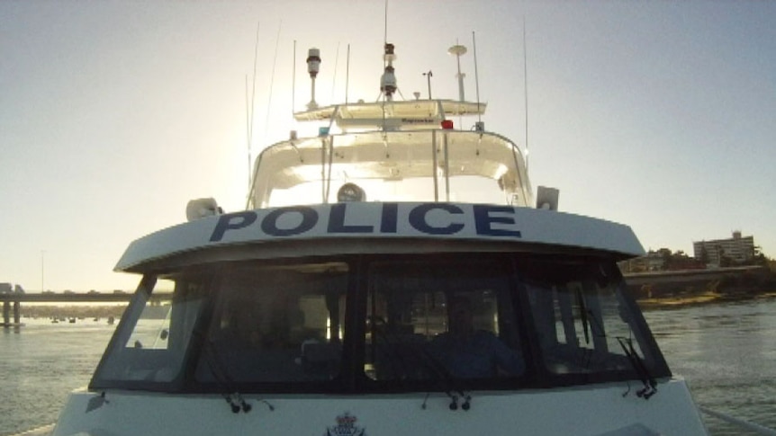 Water police vessel