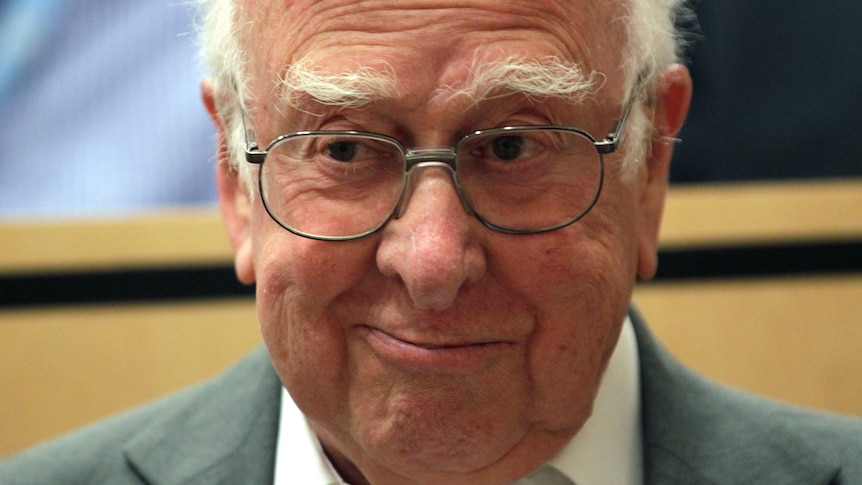 British physicist Peter Higgs