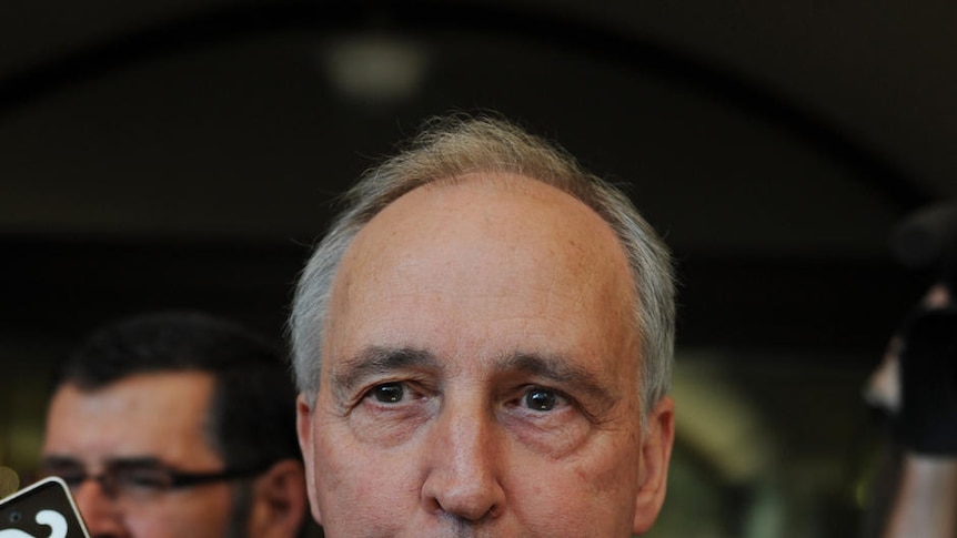 Former prime minister Paul Keating