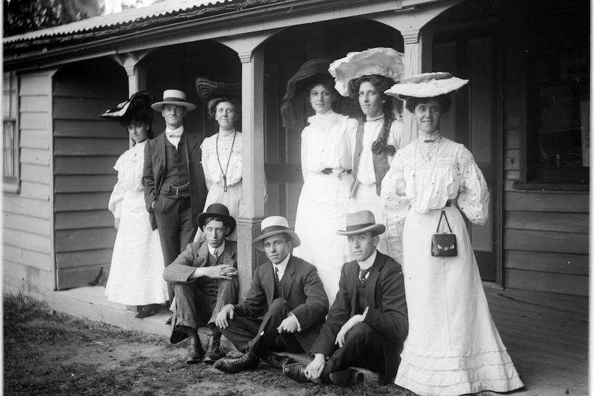 The Aldred family in Victoria