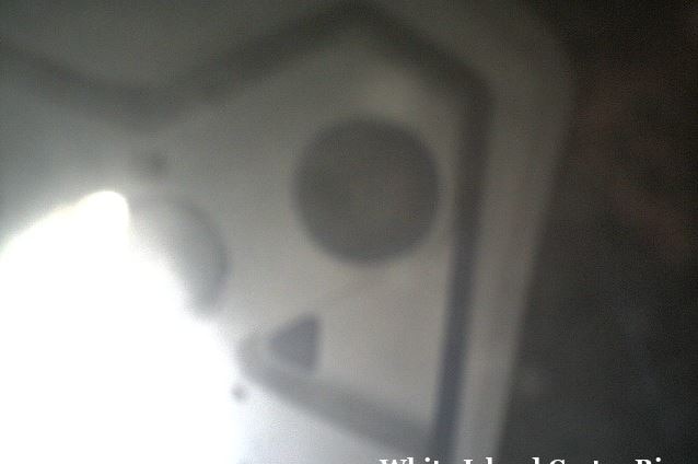 An indecipherable image from a damaged camera.