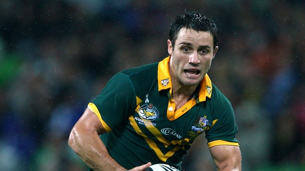 Feet on the ground ... Cooper Cronk is not taking his Test jersey for granted