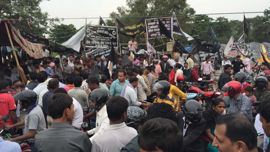 Ethnic Madhesis protest
