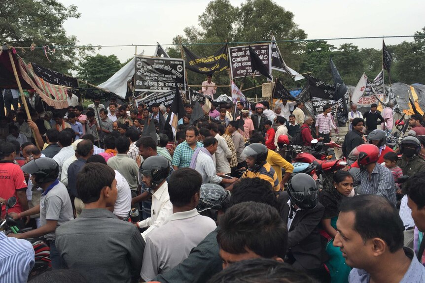 Ethnic Madhesis protest