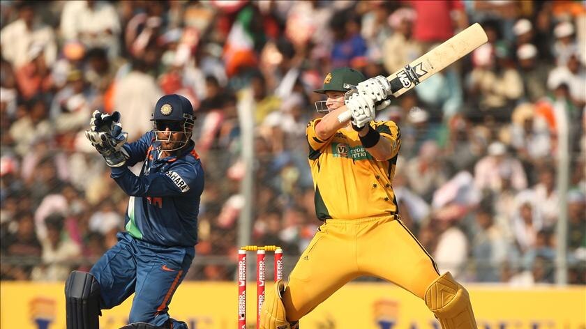 Watson slashes against India