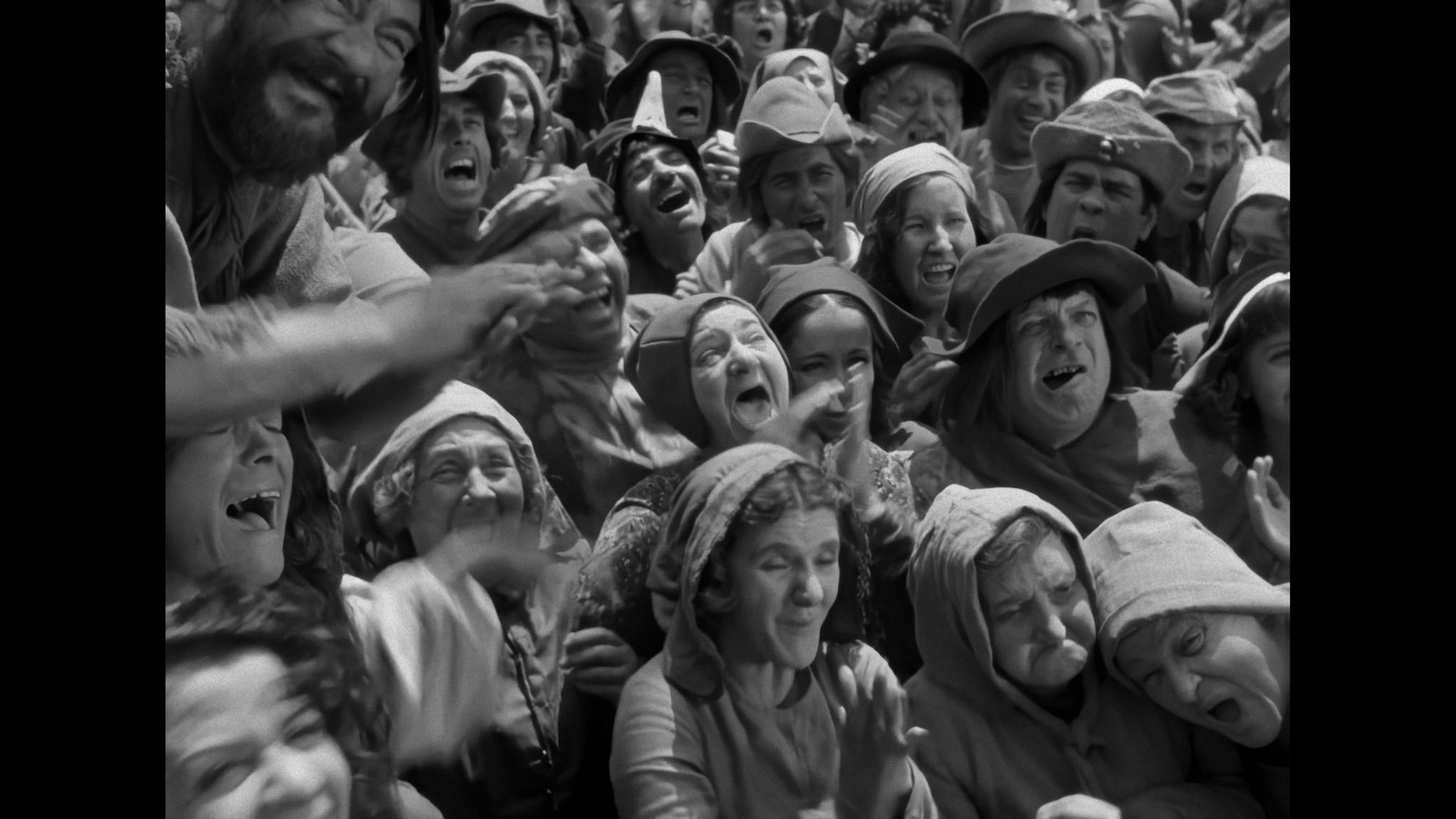 Una estatua de la Pasión de Juana de Arco, 1928.