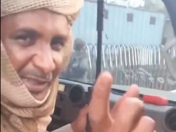 RSF leader Mohamed Hamdan Dagalo gestures.