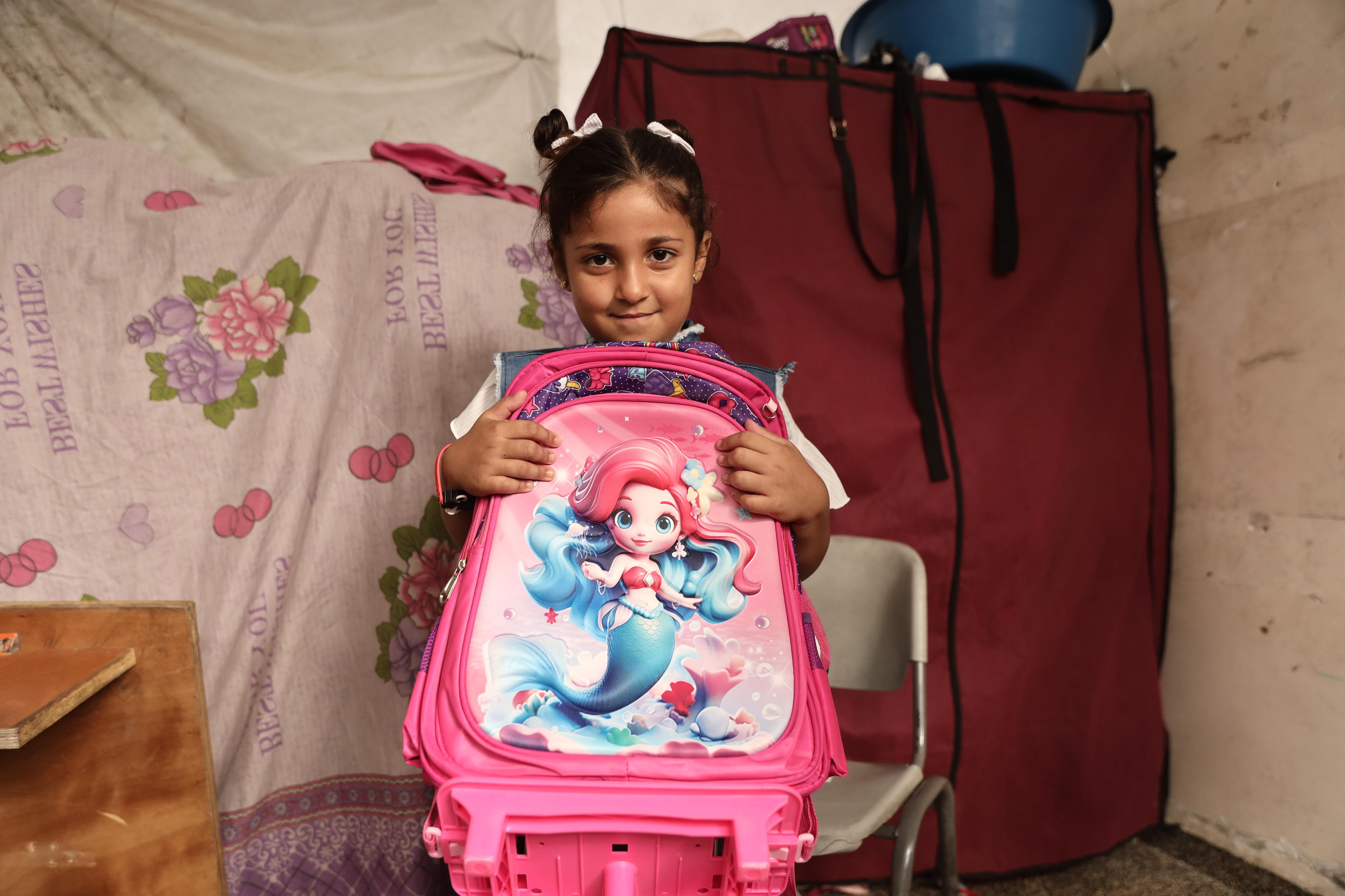 Gazan children are returning to school but war is still front of mind