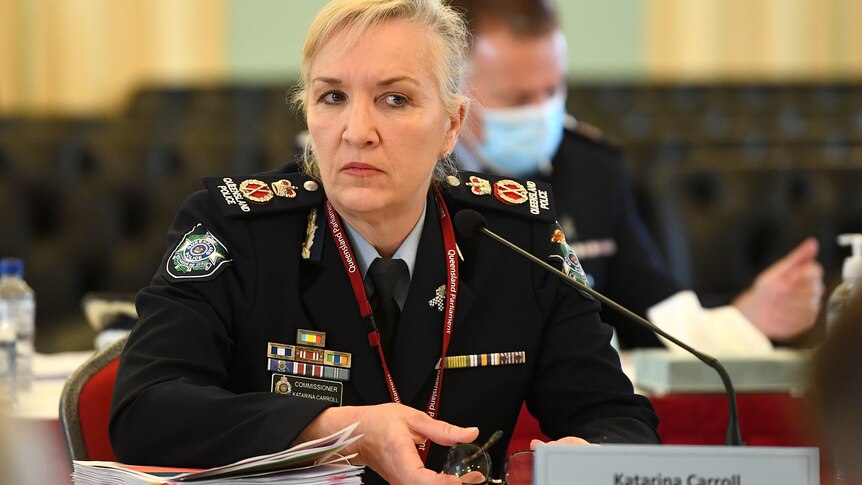 Queensland Police Commissioner Katarina Carroll 