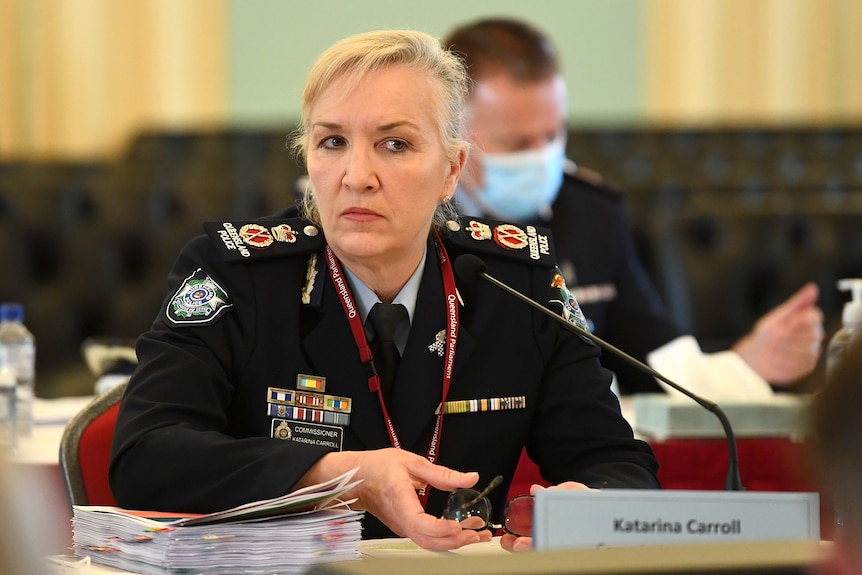 Queensland Police Commissioner Katarina Carroll 