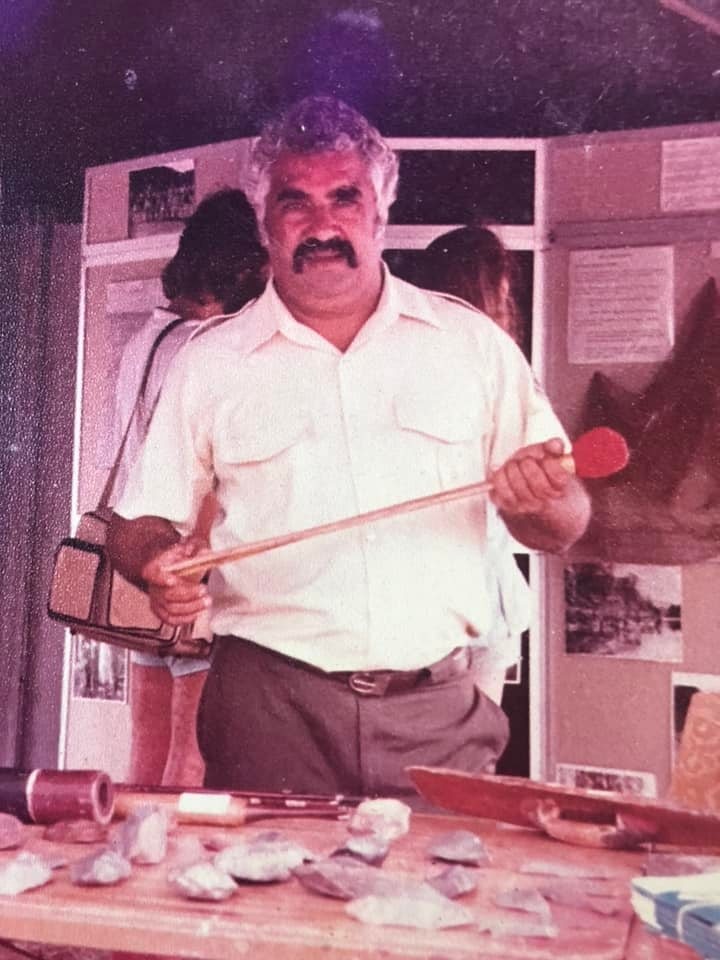 A younger Aboriginal man.