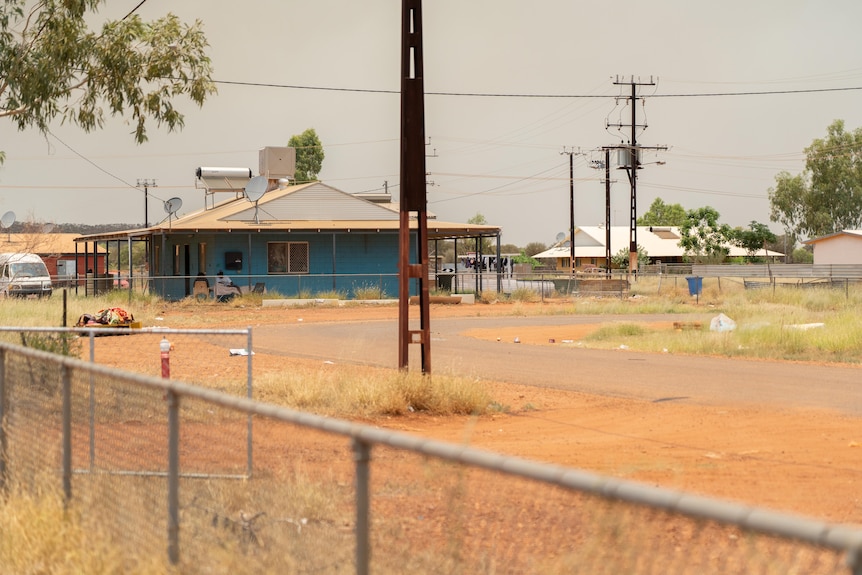 A street in the remote town of Yuendumu.