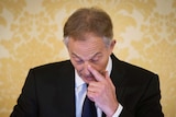 Tony Blair addresses the media following the Chilcot report release