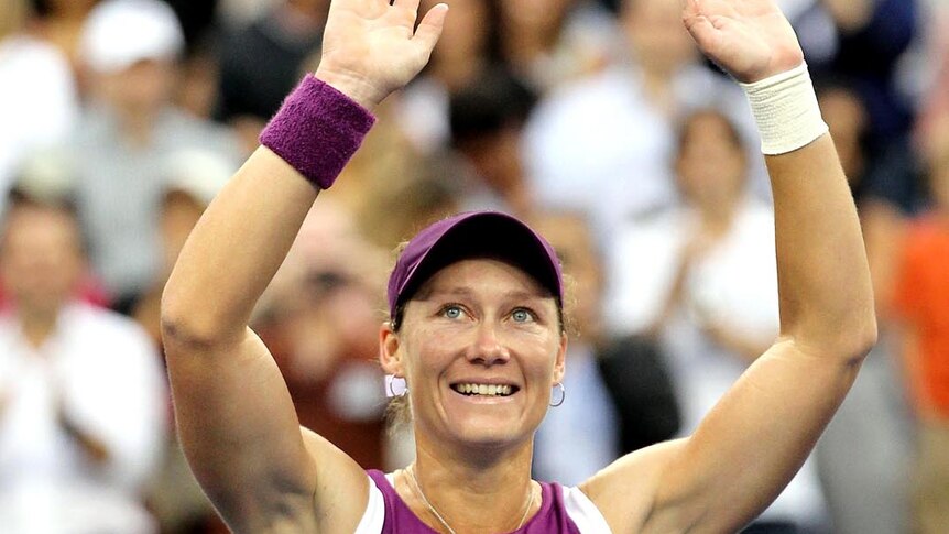 Samantha Stosur downs Serena Williams to win the US Open