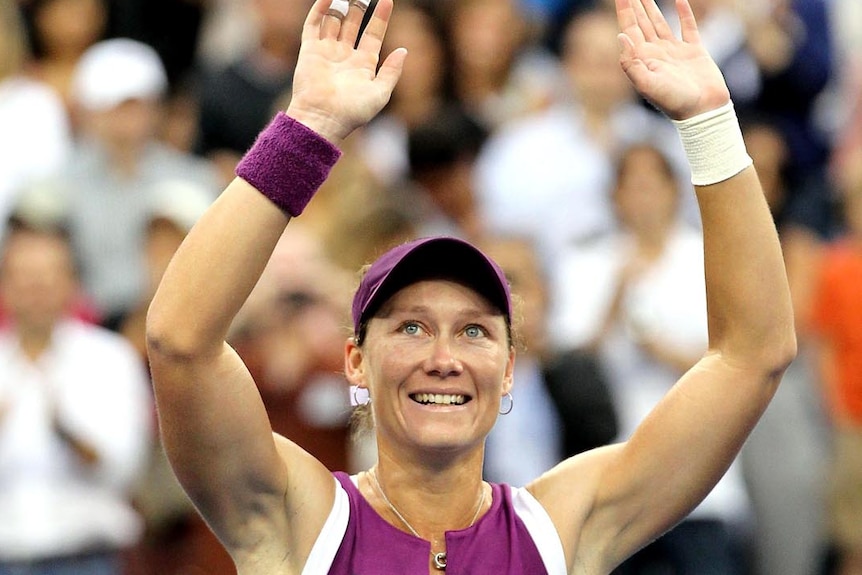 Samantha Stosur downs Serena Williams to win the US Open