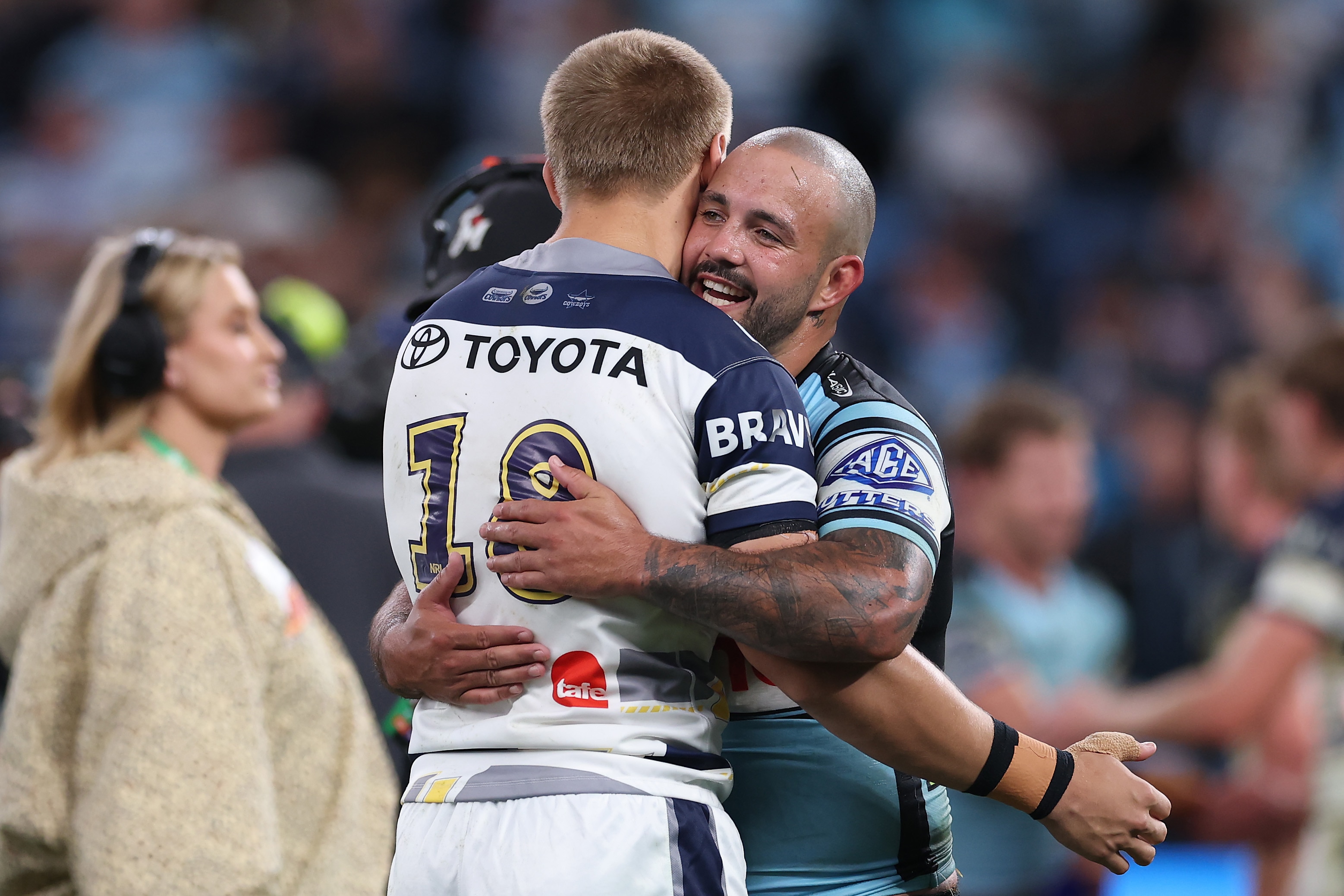Trindall returns from shoulder dislocation to lead Sharks in finals win