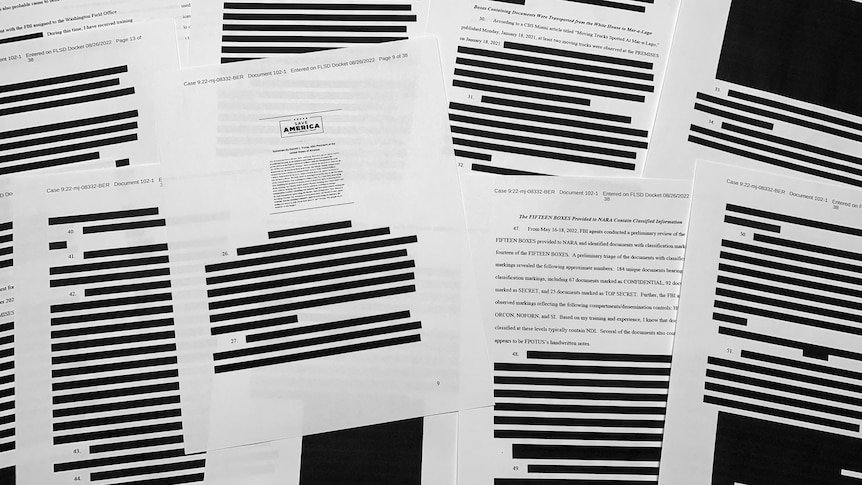 Donald Trump's Mar-a-Lago FBI search affidavit has been released — but it's heavily redacted. Here's what we know