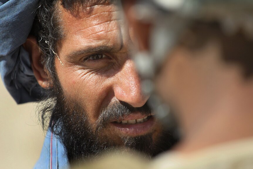 Afghani man in Helmand Province (Getty Images: Scott Olson)