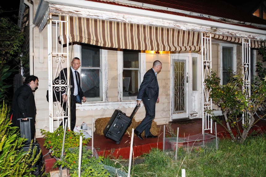 Authorities enter home of Labor staffer