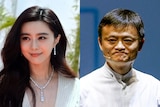Fan BingBing and Jack Ma