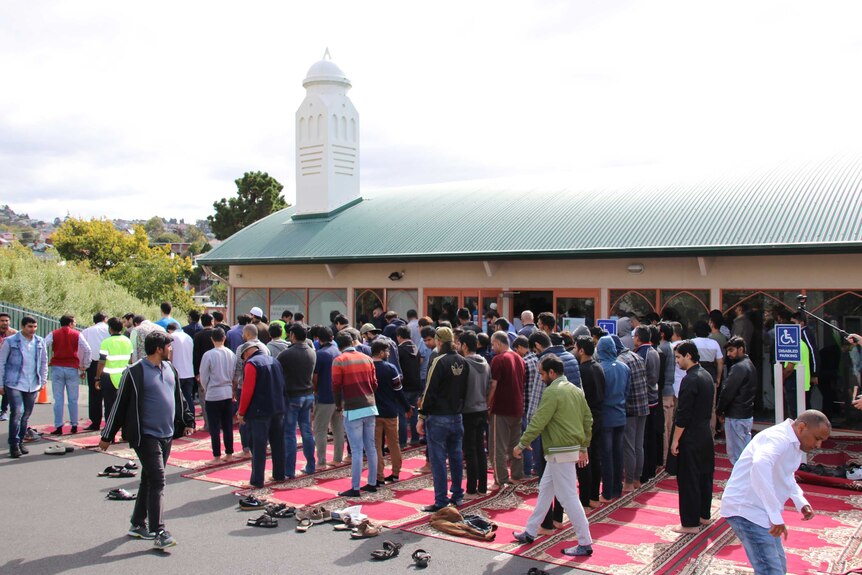 People have been forced to pray at a car park.