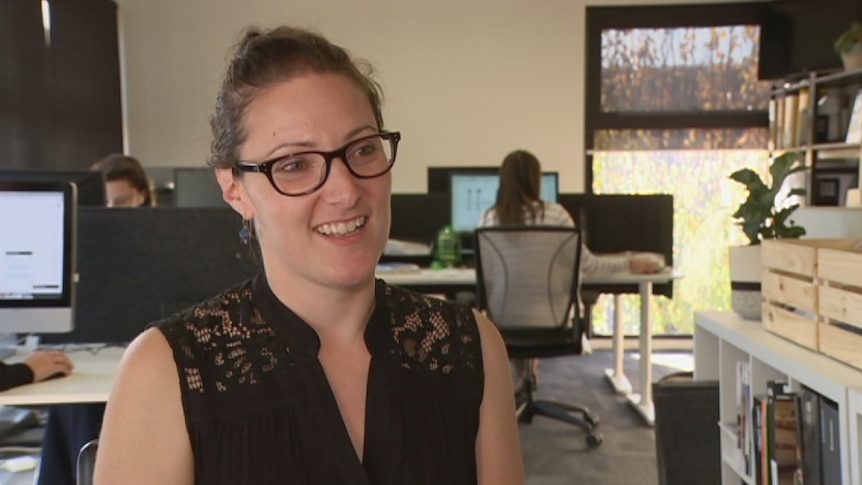 Shannon Battisson in her office.