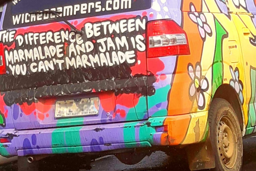 Wicked Campers faces the wrath of Country Association over slogans on its vans - ABC News