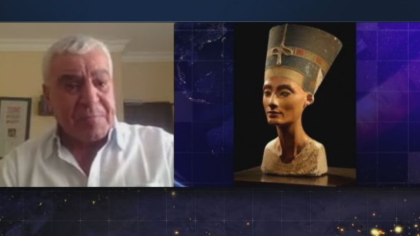 Former Egyptian antiquities minister Zahi Hawass dismisses Nefertiti burial claims