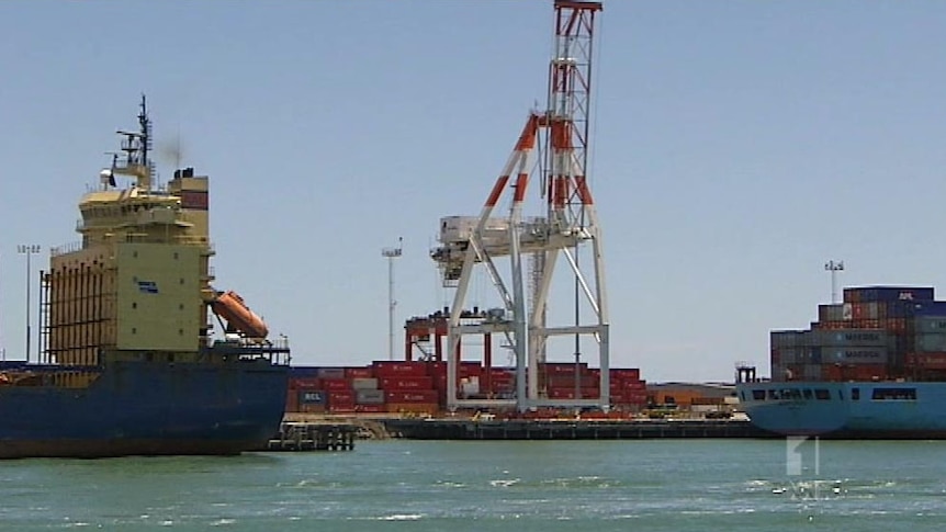 Fremantle Port.