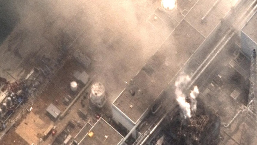 Bird's eye view of damage at Japan quake-hit nuclear plant