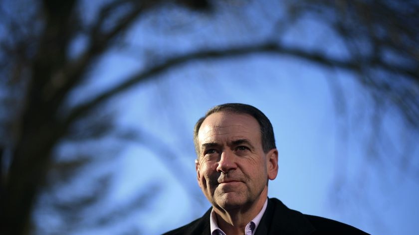 Mr Huckabee had been riding high in some 2012 polls among Republicans.