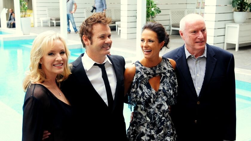 Rebecca Gibney, Paul McDermott, Esther Anderson and Ray Meagher