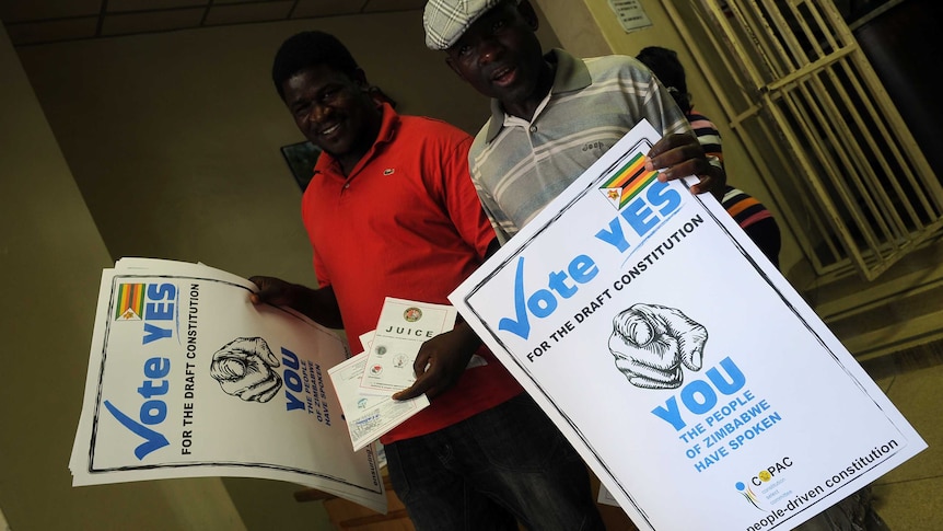 Zimbabweans encouraged to back the proposed constitution