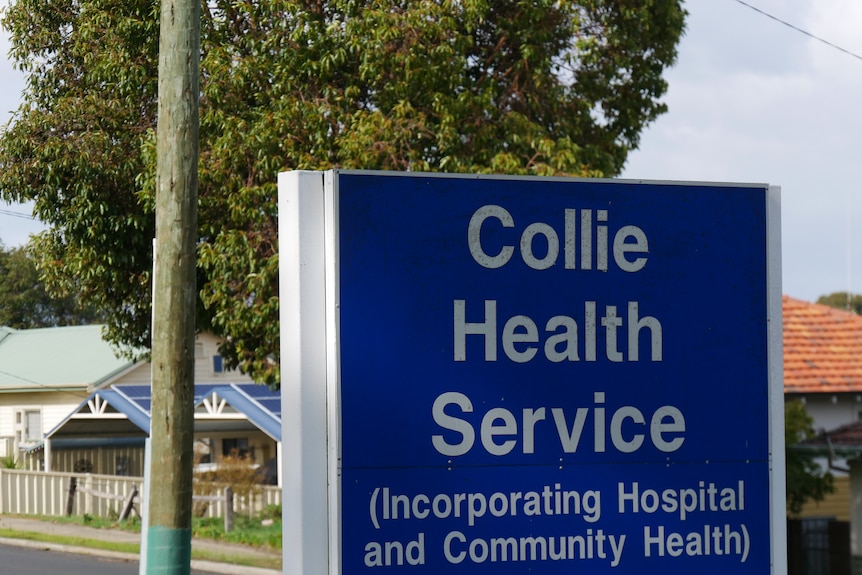 Collie hospital sign