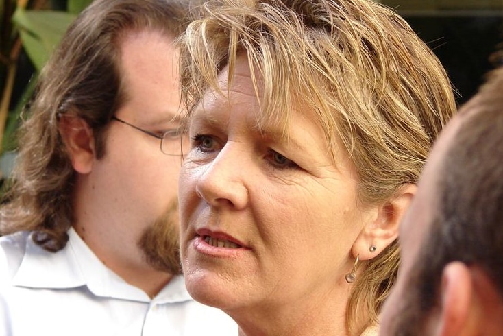 Tight headshot of child welfare advocate Hetty Johnston