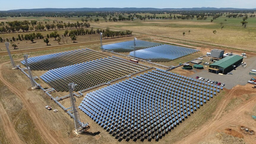 Vast Solar's solar pilot site in Forbes
