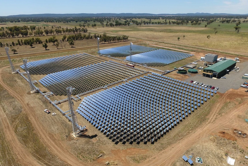 Vast Solar's solar pilot site in Forbes