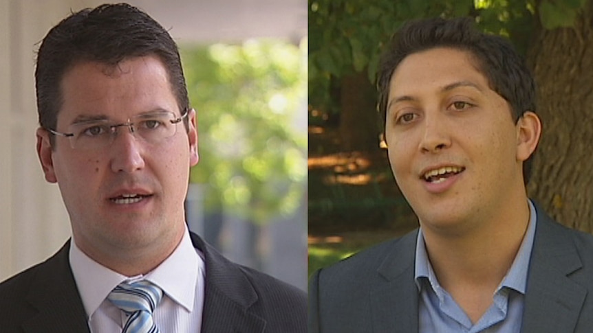 Simon Sheikh has been placed ahead of Zed Seselja on the ACT Senate ballot paper.