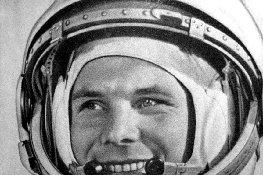 Russian cosmonaut, and first man in space, Yuri Gagarin