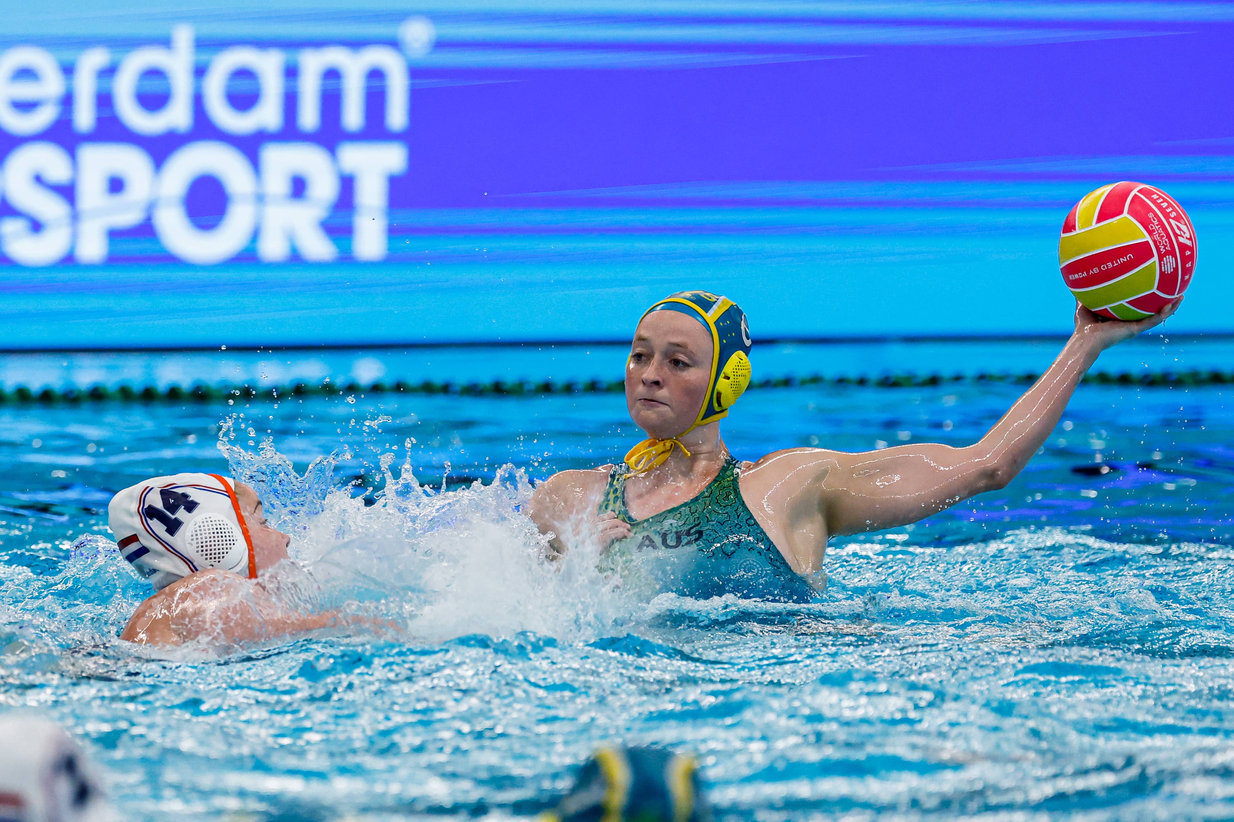Abby Andrews looks to pass