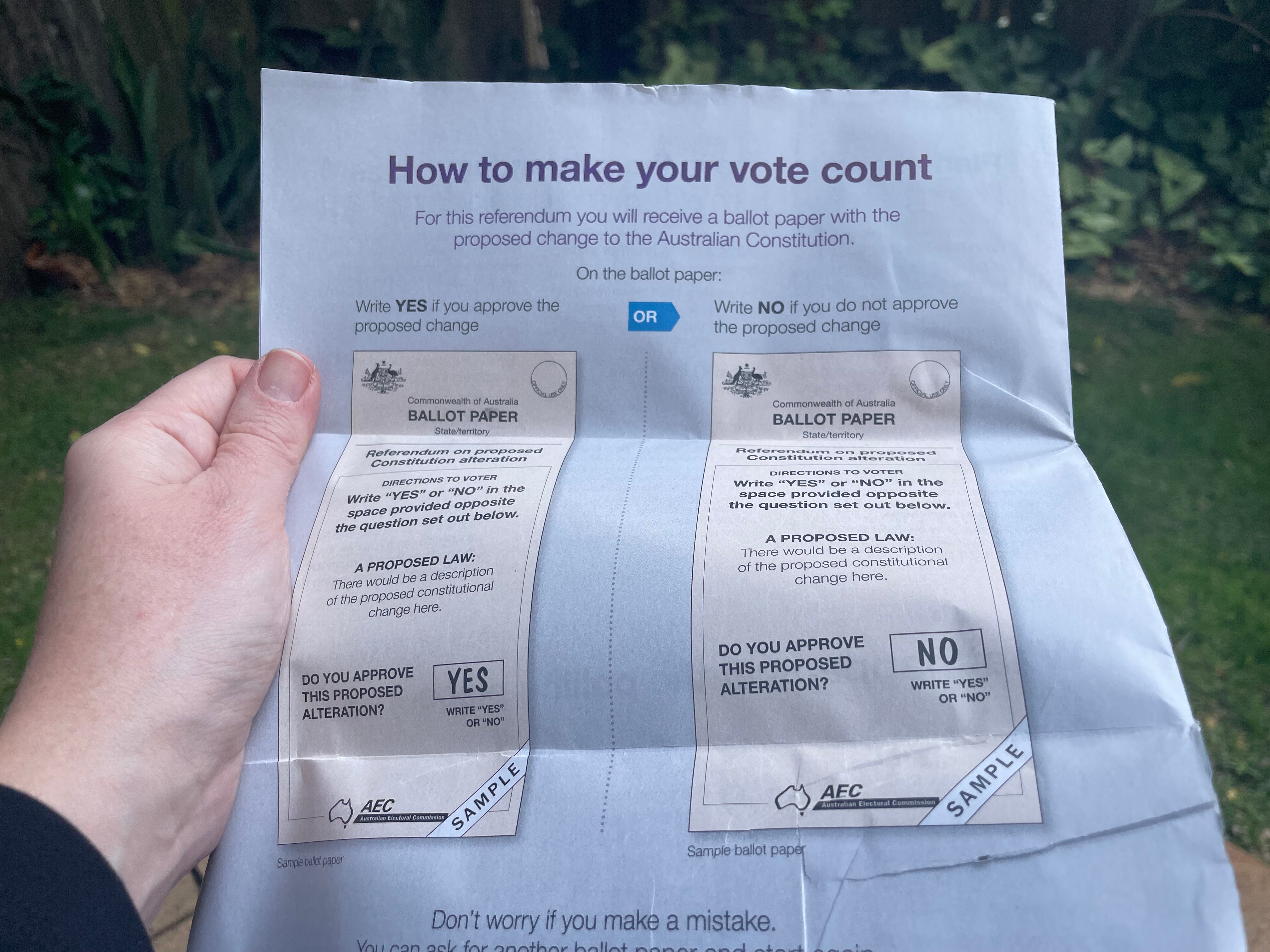 Voice To Parliament Referendum Booklets Are Landing In Mailboxes And ...