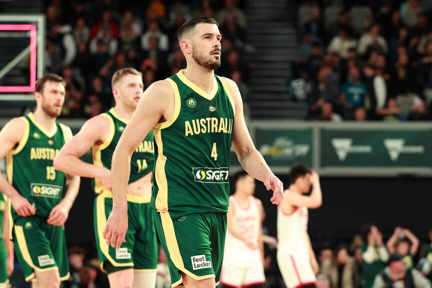 Chris Goulding in action for the Boomers