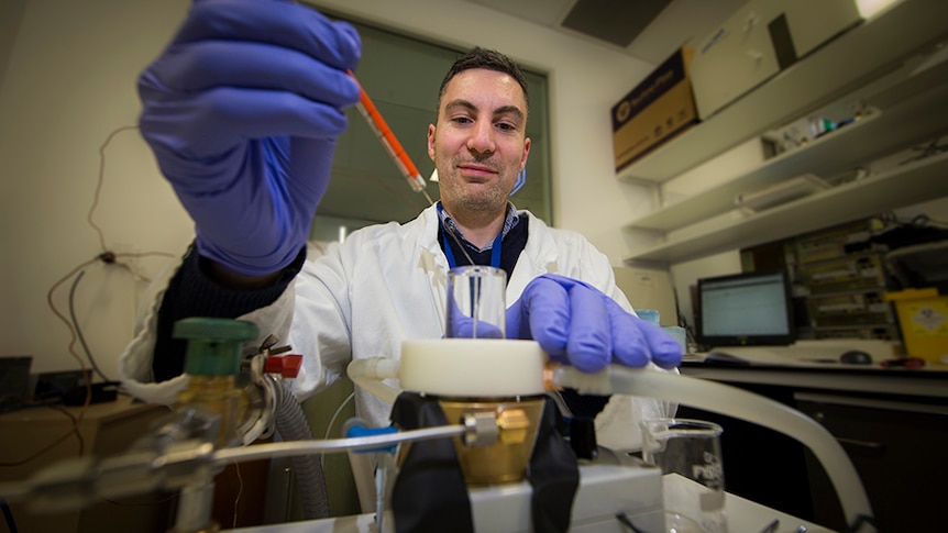 Professor Guillaume Tcherkez at the ANU