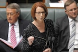 Julia Gillard during Question Time