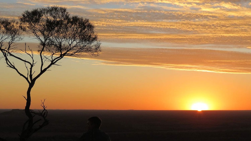 Mount Slowcombe at Yaraka in western Queensland