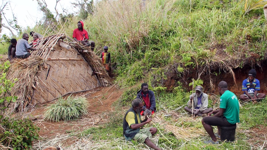 Sheltering from Vanuatu's wild weather