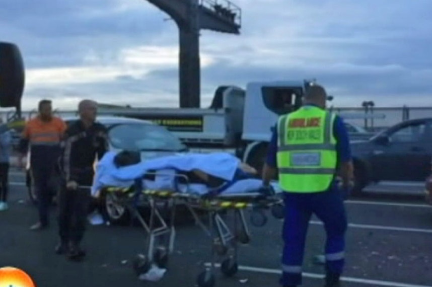 Sydney Harbour Bridge crash